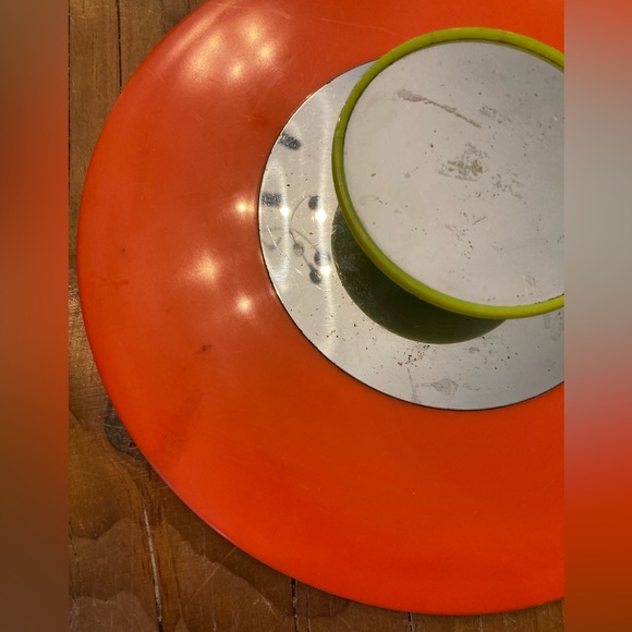 FABULOUS Vintage Vinyl PLAID Ice Bucket and Tongs RETRO 1960’s 1970’s EUC - Picture 7 of 15